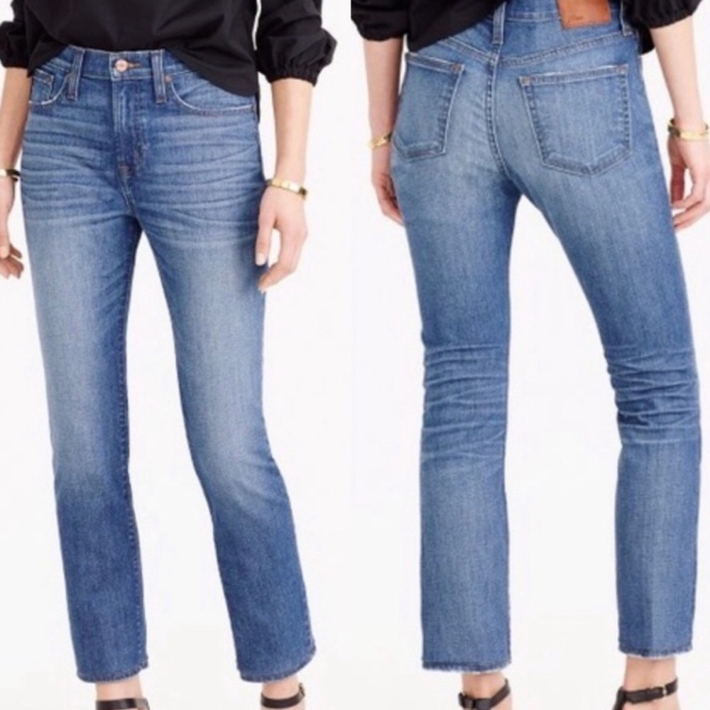 J. Crew High-Rise Straightaway Straight Jean 29